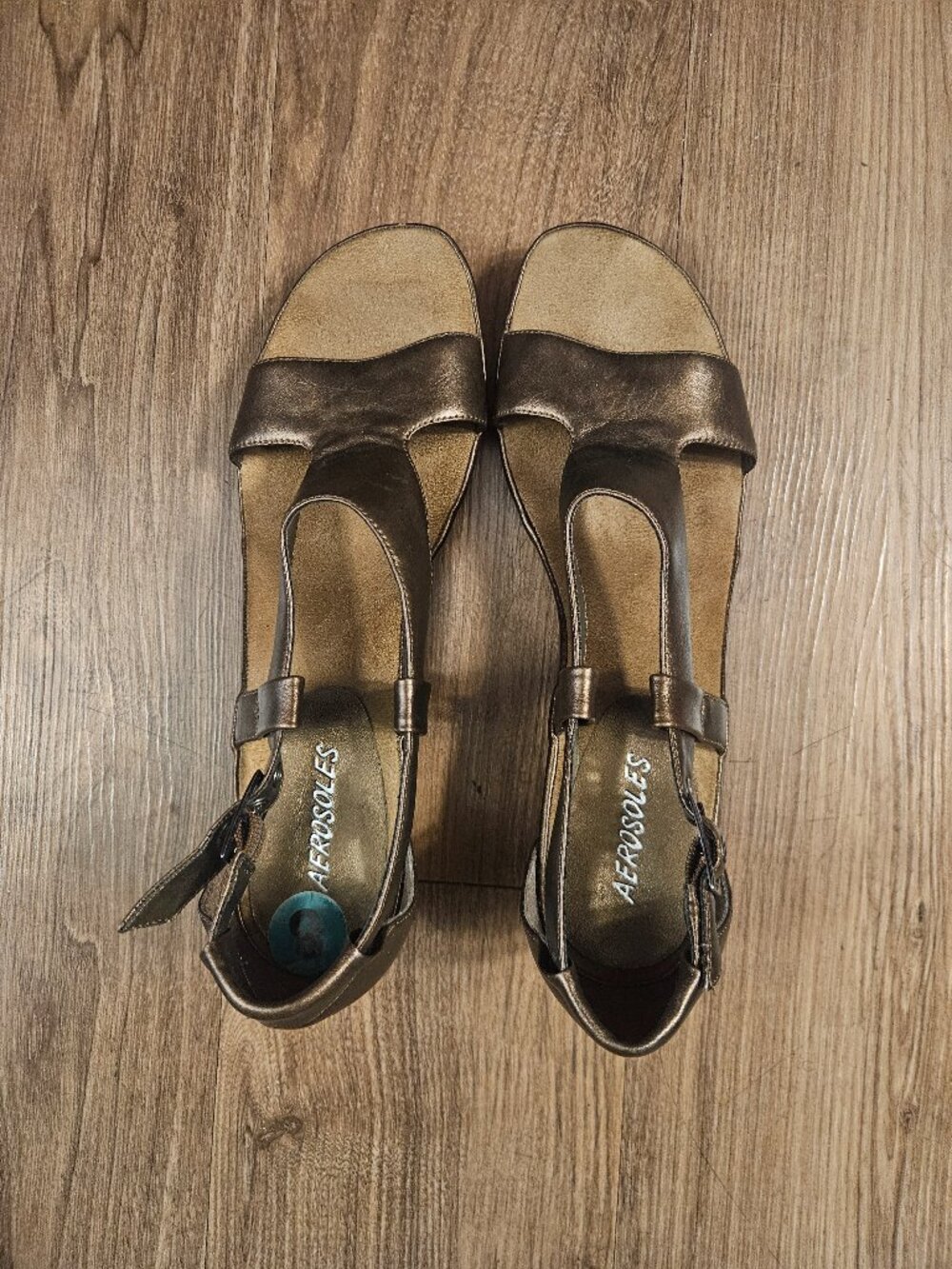 Aerosoles Slip-On Wedge Sandals Women's Size 8
